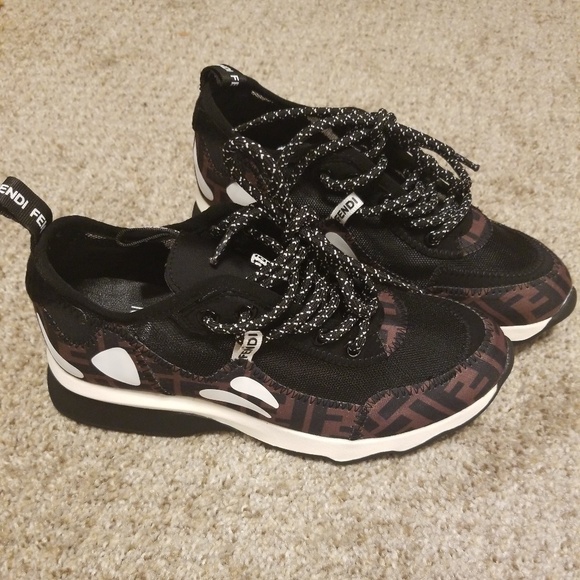 fendi mesh sneakers